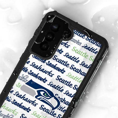 NFL Seattle Seahawks Print Galaxy S24 Plus Waterproof Case